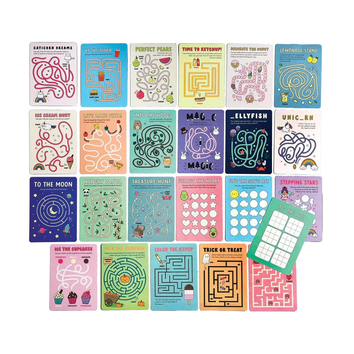 Mini Mazes | Activity Cards – Mountain Littles Baby + Kids Boutique